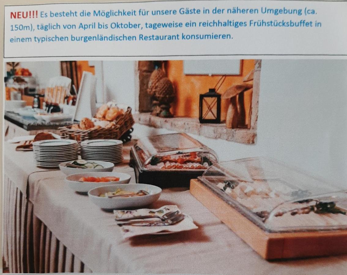 Penthouse Griemann 1 Mit Infrarotkabine Und Eigener Dachterrasse Fuer Max 4 Personen Illmitz Eksteriør billede