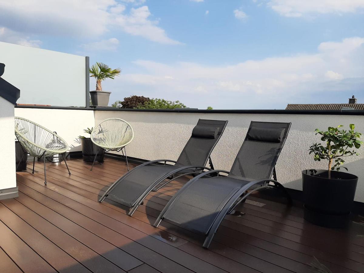 Penthouse Griemann 1 Mit Infrarotkabine Und Eigener Dachterrasse Fuer Max 4 Personen Illmitz Eksteriør billede